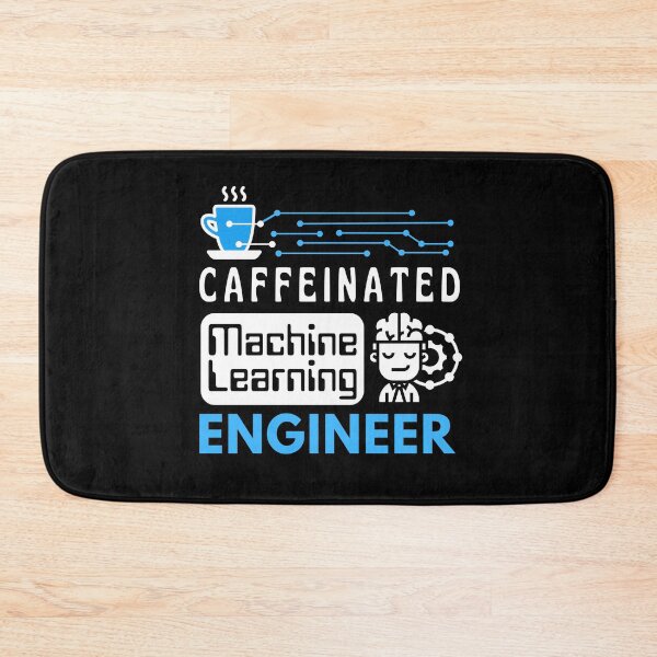 Item preview, Machine Learning Engineer Coffee Lovers | White Blue Font designed and sold by FocusChillax.