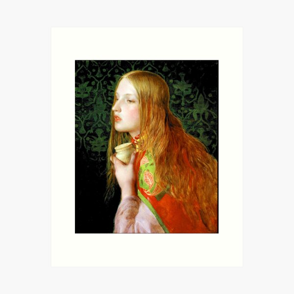 Item preview, Mary Magdalene - Frederick Sandys designed and sold by forgottenbeauty.