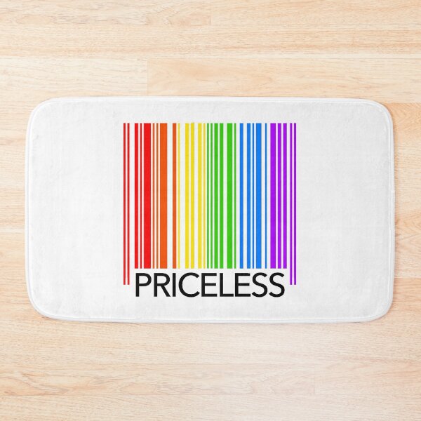 Item preview, Priceless Rainbow Barcode designed and sold by Thelittlelord.