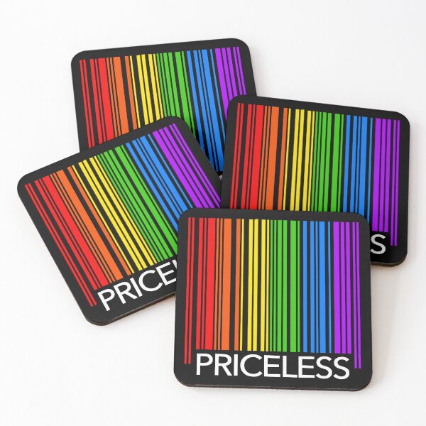 Item preview, Priceless Rainbow Barcode designed and sold by Thelittlelord.