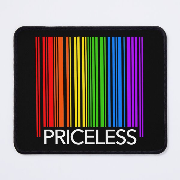Item preview, Priceless Rainbow Barcode designed and sold by Thelittlelord.