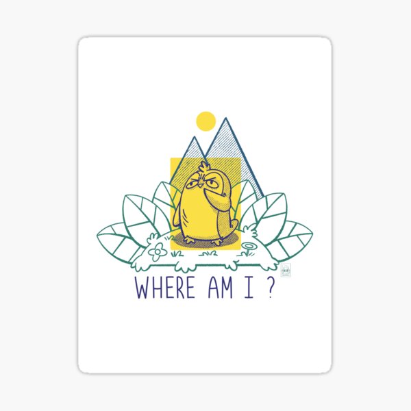 Lost Penguin Sticker