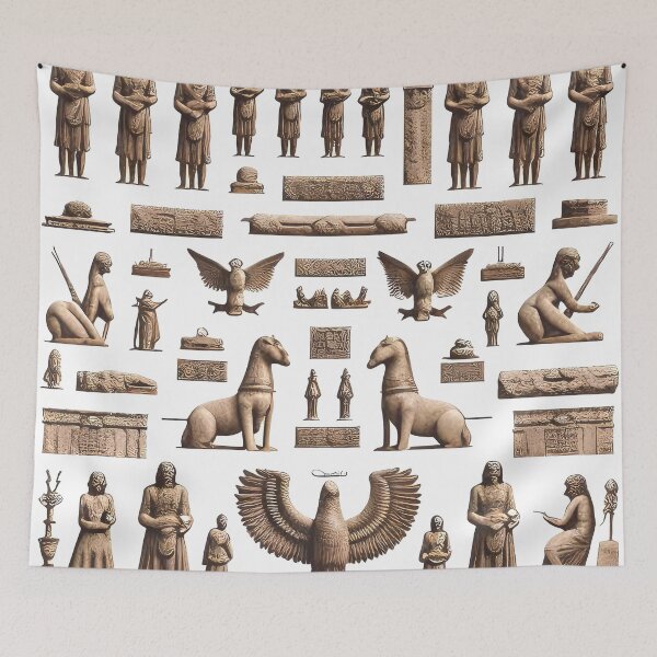 Item preview, Egyptian art designed and sold by SeCreativo.