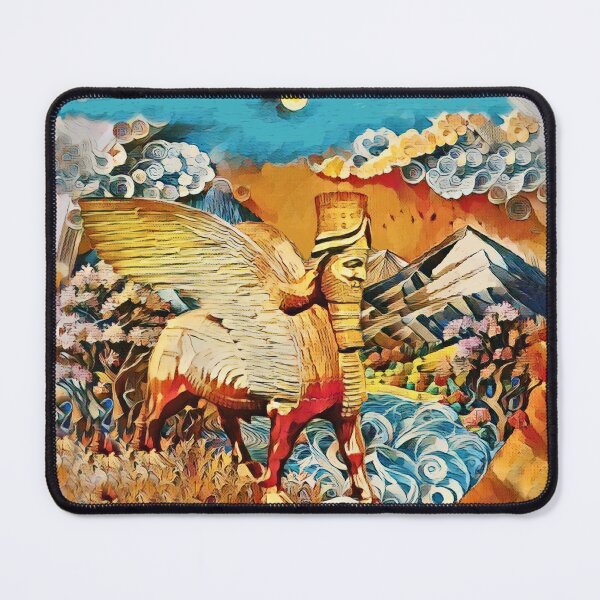 Item preview, Lamassu Artwork designed and sold by doniainart.