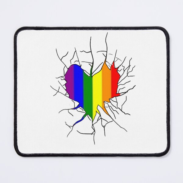 Item preview, LGBTQ+ PRIDE heart 2 designed and sold by ToxicMentality.