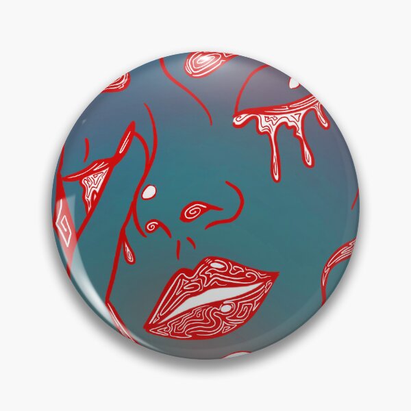 Item preview, Retro Abstract Crying Woman -Vintage Comic Pop-art - Red  designed and sold by Mitch616Art.