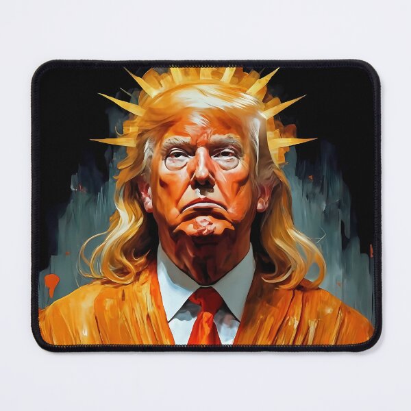 Item preview, Donald Trump Orange Jesus Crowned designed and sold by DyfunctionalTee.