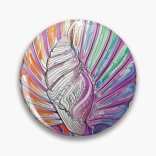 Item preview, lovely soft watercolor shell designed and sold by therapymama.