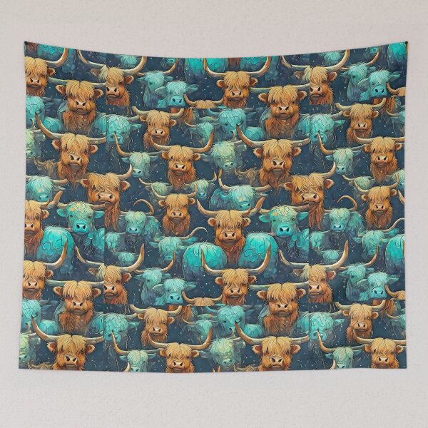 Item preview, The Highland Cows designed and sold by Zenvo.