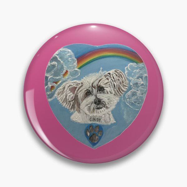 Item preview, Cindy in Rainbow Heaven designed and sold by Fur In Your Face ART.