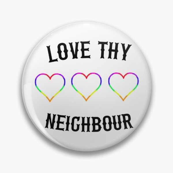 Item preview, Love thy neighbour hearts small design  designed and sold by Lovethatsticks.