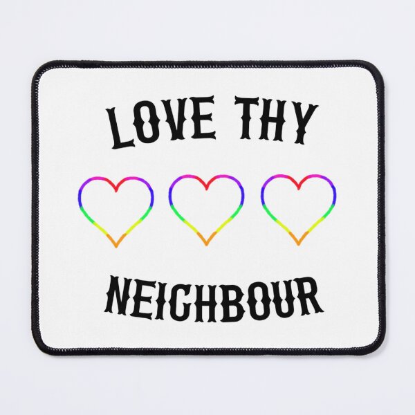 Item preview, Love thy neighbour hearts small design designed and sold by Lovethatsticks.