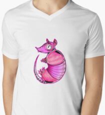 Armadillo Men's V-Neck T-Shirt