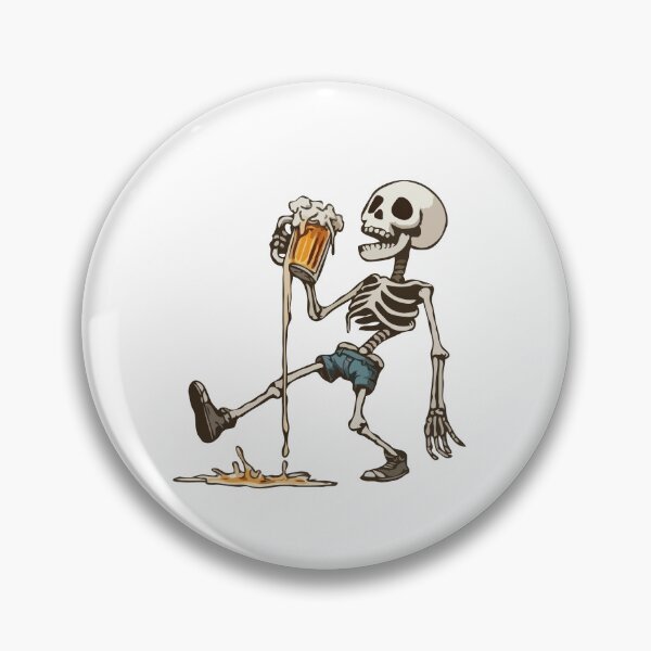 Item preview, Drunk Skeleton designed and sold by Gkinoki.