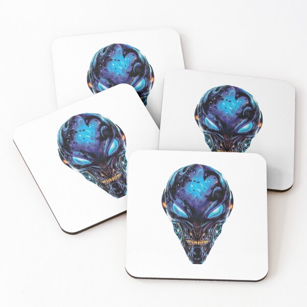 Item preview, Alien Portrait designed and sold by Line Designs By Duck.