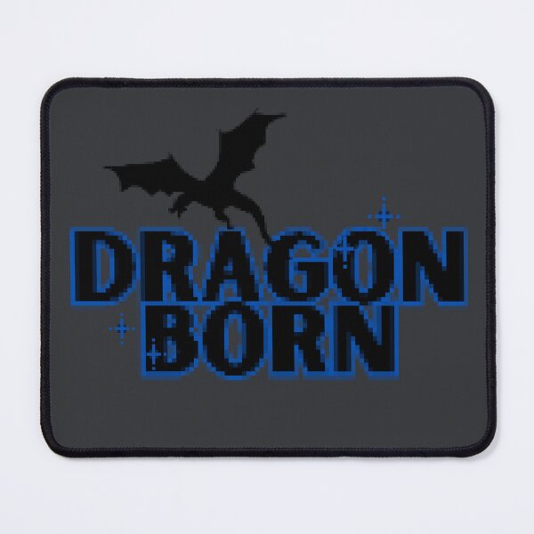Item preview, Dragonborn - Skyrim Pixel Art Sticker - Stickers/T-Shirts/Mugs designed and sold by FrogParty.
