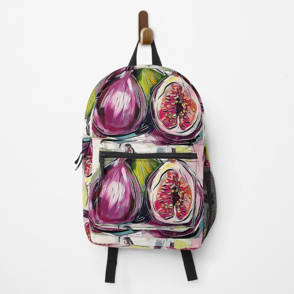 Item preview, Botanical Colorful Symphony - Dynamic Figs with Expressive Strokes and Drips Generative AI designed and sold by OlfactoART Studio.