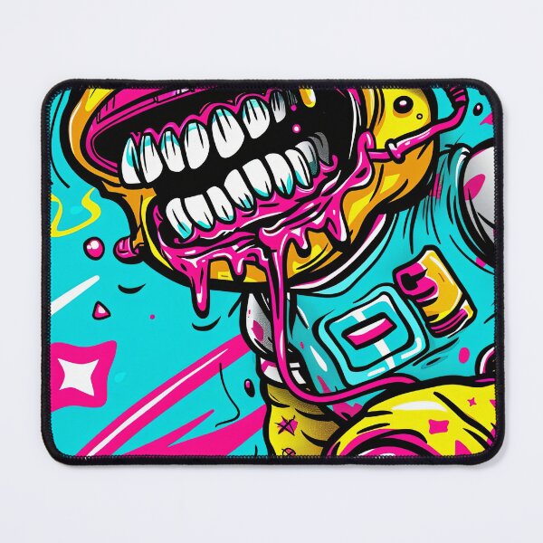 Item preview, Neon Zombie Alien designed and sold by StickerVerseCo.