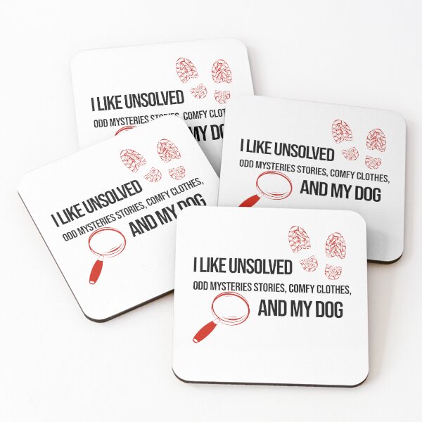 Item preview, I Like Unsolved Odd Mysteries Stories, Comfy Clothes, and my Dog designed and sold by OddMysteries.