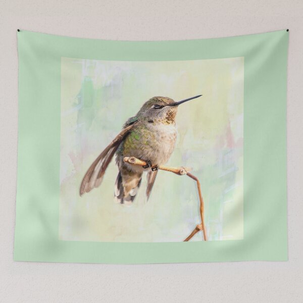 Item preview, Hummingbird Resting Its Wings  designed and sold by CarolM.