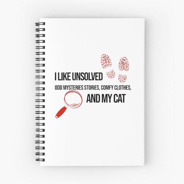 Item preview, I Like Unsolved Odd Mysteries Stories, Comfy Clothes, and my Cat designed and sold by OddMysteries.