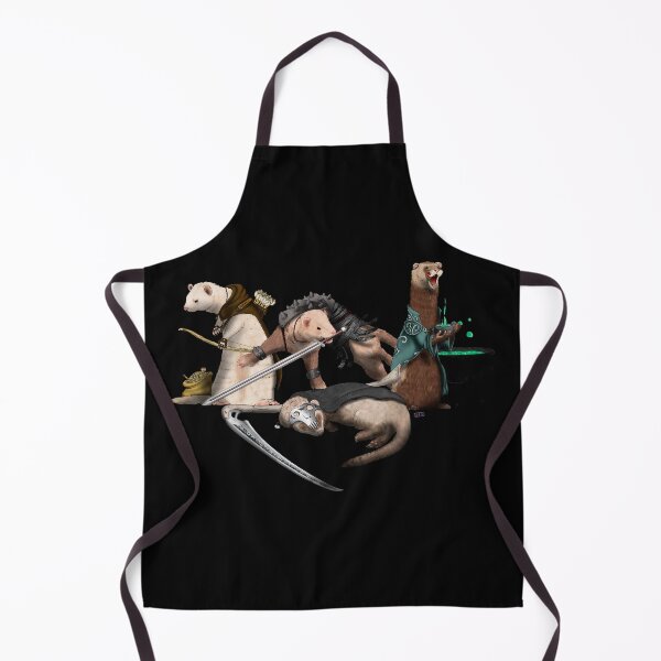 Item preview, Four Ferrets of the Apocalypse No BG designed and sold by NoSleepTooDeep.