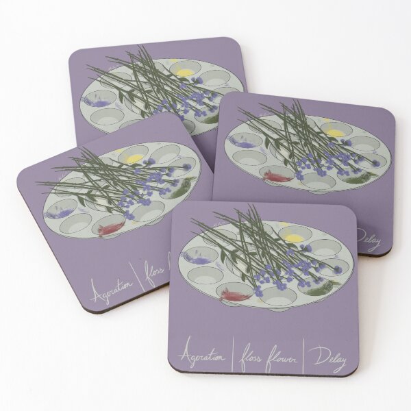 Item preview, Flower Floss - Delay - Wall Print designed and sold by KelseyLarinaArt.