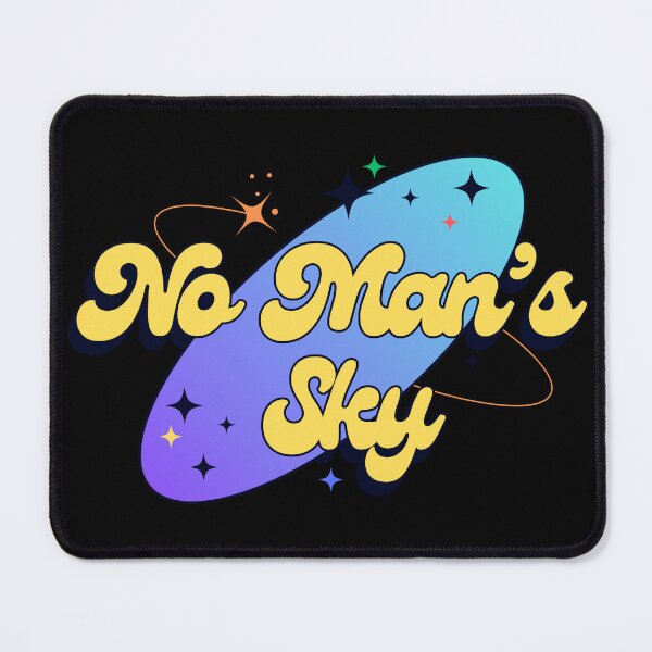 Item preview, No Man's Sky - Colorful Retro Sticker Logo - Sticker/Shirt/Mug designed and sold by FrogParty.