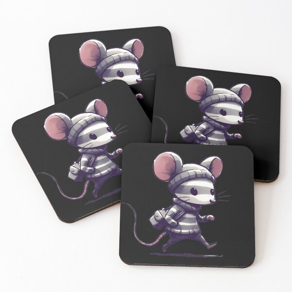 Item preview, Mouse thief aka Pom-Pom Purloiner! designed and sold by DesignByError.
