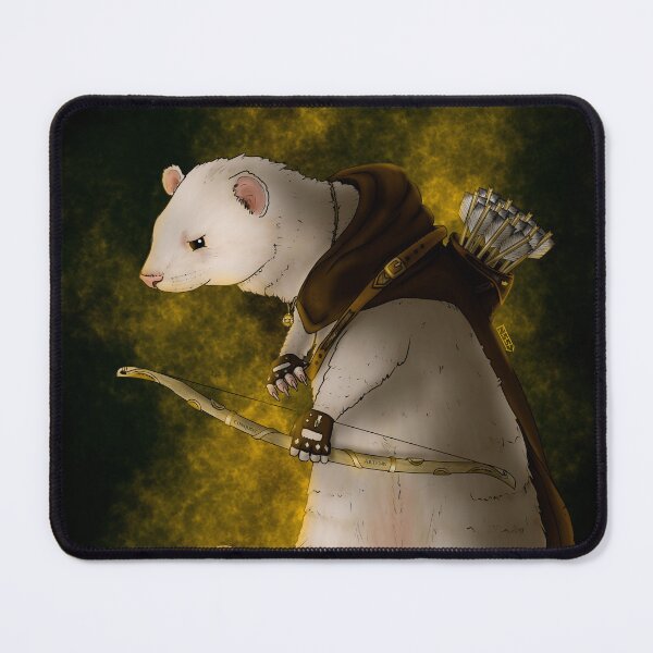 Item preview, Ferret of Conquest designed and sold by NoSleepTooDeep.