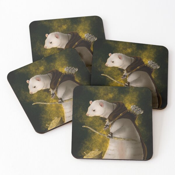Item preview, Ferret of Conquest designed and sold by NoSleepTooDeep.