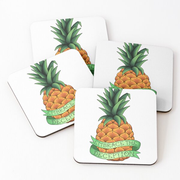 Item preview, Embrace The Deception Pineapple designed and sold by spottedhound.