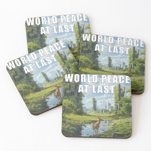 Item preview, World peace at last designed and sold by TheDudeler.
