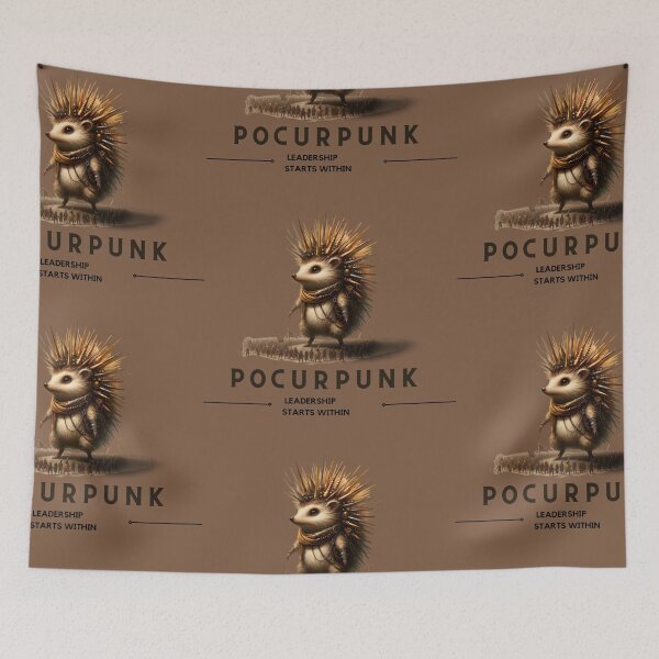 Item preview, Porcupunk - leadership starts within  designed and sold by Queueka.