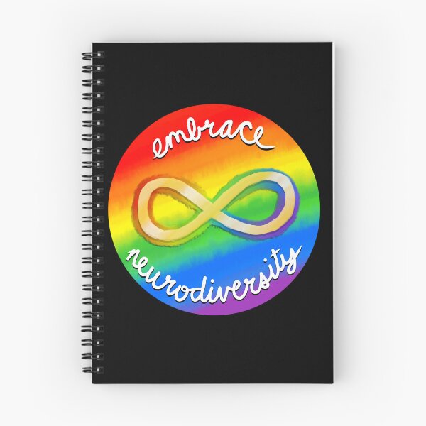 Item preview, Embrace Neurodiversity - Gold Infinity Symbol (AuDHD) designed and sold by JillPillDesign.