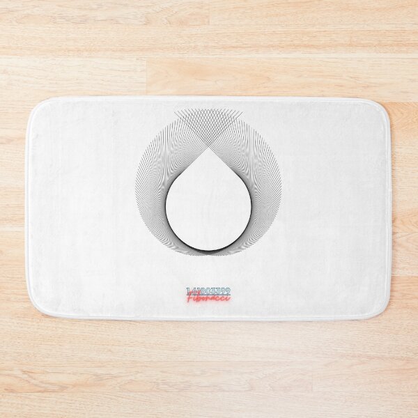 Item preview, Fibonacci Circle, Golden Ratio, line designed and sold by Numbers-Art.