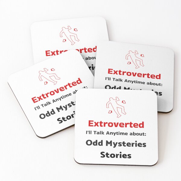Item preview, Extroverted I'll Talk Anytime About: Odd Mysteries Stories designed and sold by OddMysteries.