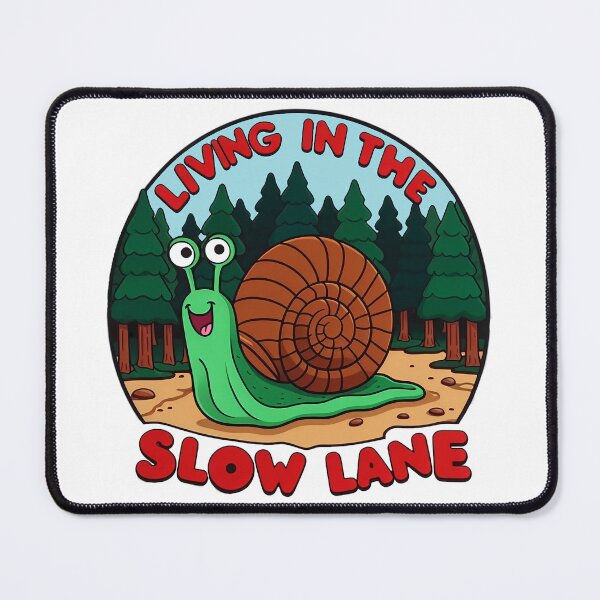 Item preview, Snail Living In The Slow Lane Journeying Beyond designed and sold by SportsT-Shirts.