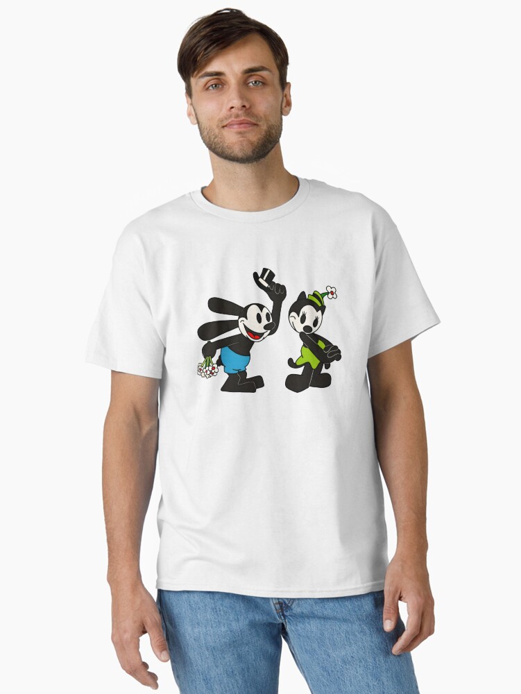 Thumbnail 2 of 7, Classic T-Shirt, Oswald the Lucky Rabbit designed and sold by StreetArtiist.