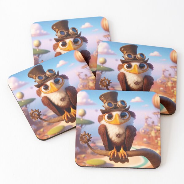 Item preview, Steampunk African Fish Eagle Explorer designed and sold by Sillytoe.