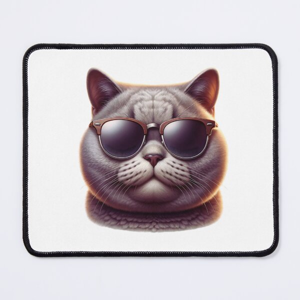 Item preview, British Shorthair Cat Wearing Sunglasses designed and sold by TheAnimalZ00.