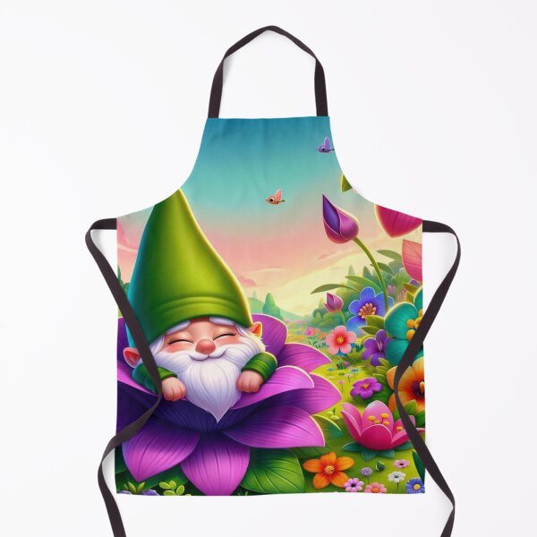 Item preview, Gnome's Flower Bed Dream designed and sold by Sillytoe.
