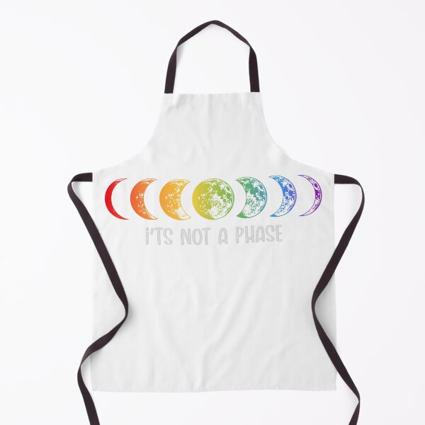 Item preview, Pride Rainbow It's Flag Not a Phase Moon Ally LGBTQ Gay Lesbian Bi Pan Trans designed and sold by FineElephant.