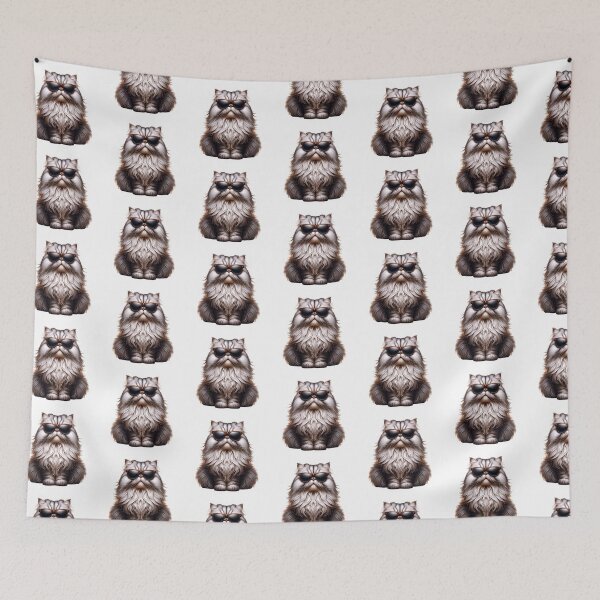 Item preview, Persian Cat Wearing Sunglasses designed and sold by TheAnimalZ00.