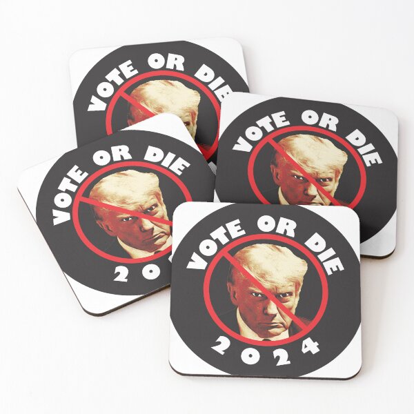 Item preview, VOTE OR DIE ANTI REPUBLICAN DONALD TRUMP  designed and sold by ACME PROPAGANDAWORX.