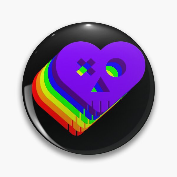 Item preview, Blackheart Logo: Pride Edition designed and sold by fizzlecrunch.