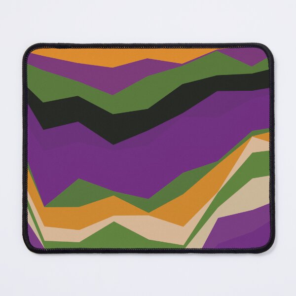 Item preview, Multicolor Line Graph Abstract Layered Peaks designed and sold by Alchemy-A-La-G.