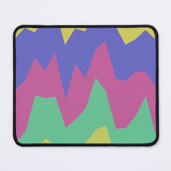 Item preview, Multicolor Frequency Line Graph Abstract Layered Peaks  designed and sold by Alchemy-A-La-G.
