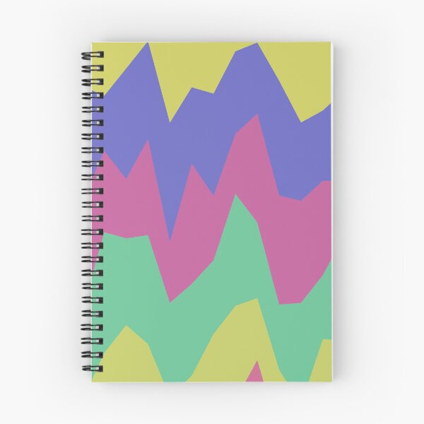 Item preview, Multicolor Frequency Line Graph Abstract Layered Peaks  designed and sold by Alchemy-A-La-G.
