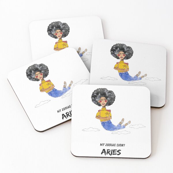 Item preview, Watercolor Zodiac Signs - Aries designed and sold by energy-power.